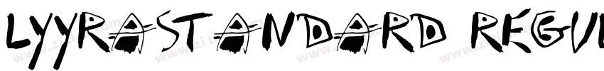 LyyraStandard Regula字体转换